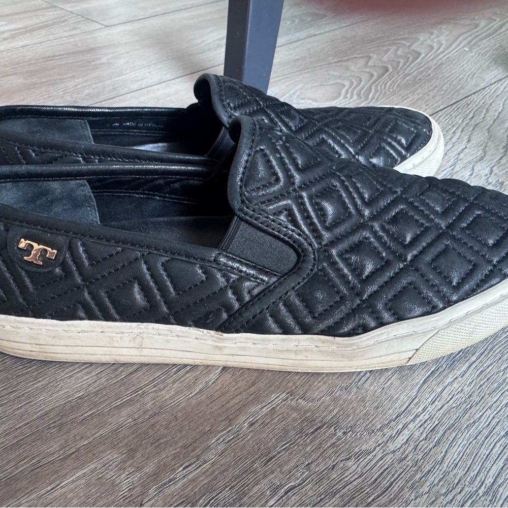 Tory Burch Quilted Slip-On Sneakers